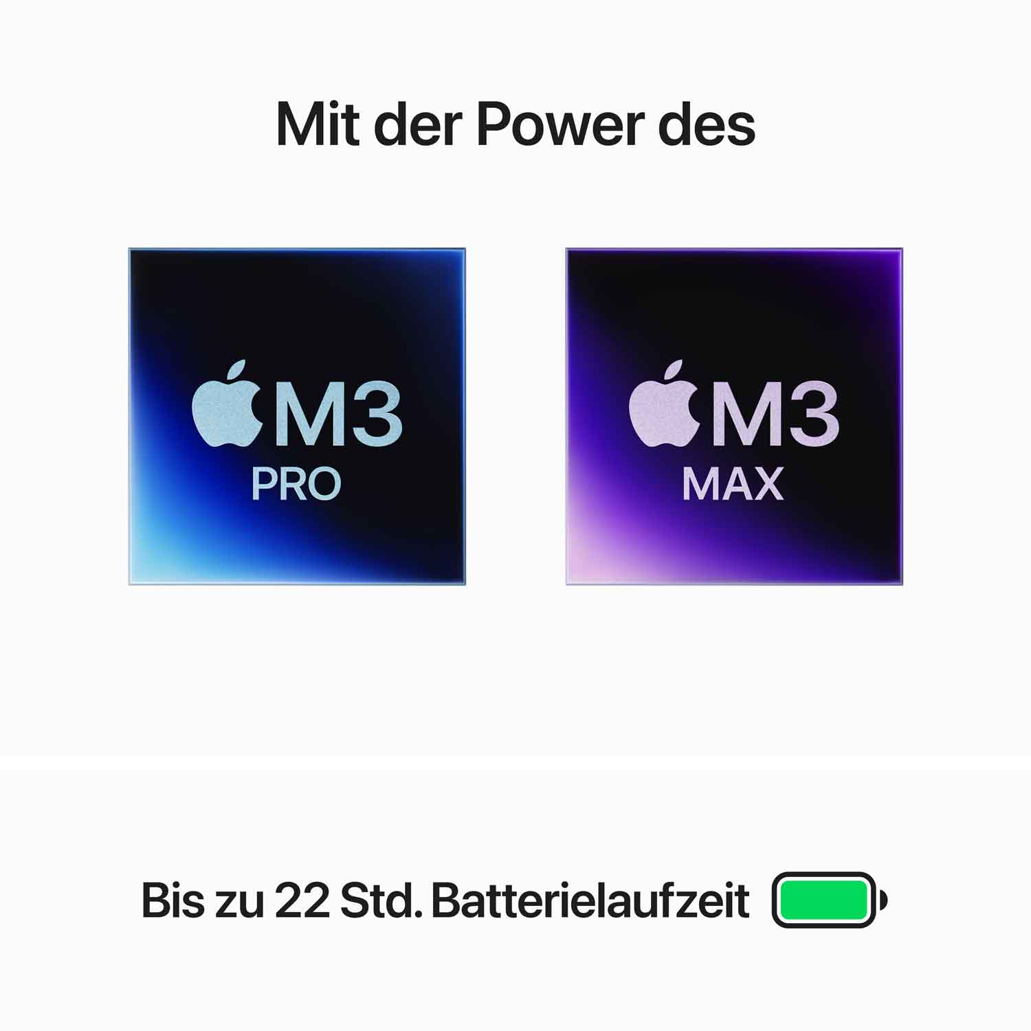 MacBook Pro 16'' - Space Schwarz - M3Pro-12-18 - 36GB - 4TBSSD