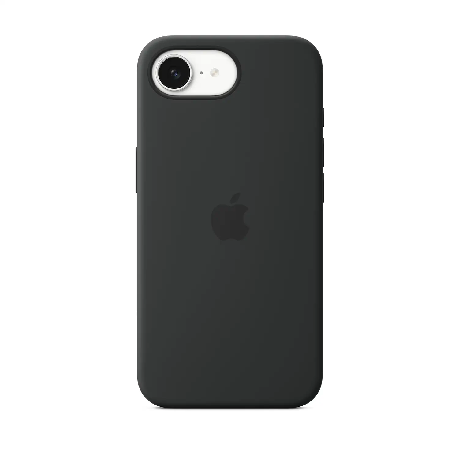 Apple Silikon Case iPhone 16e Schwarz