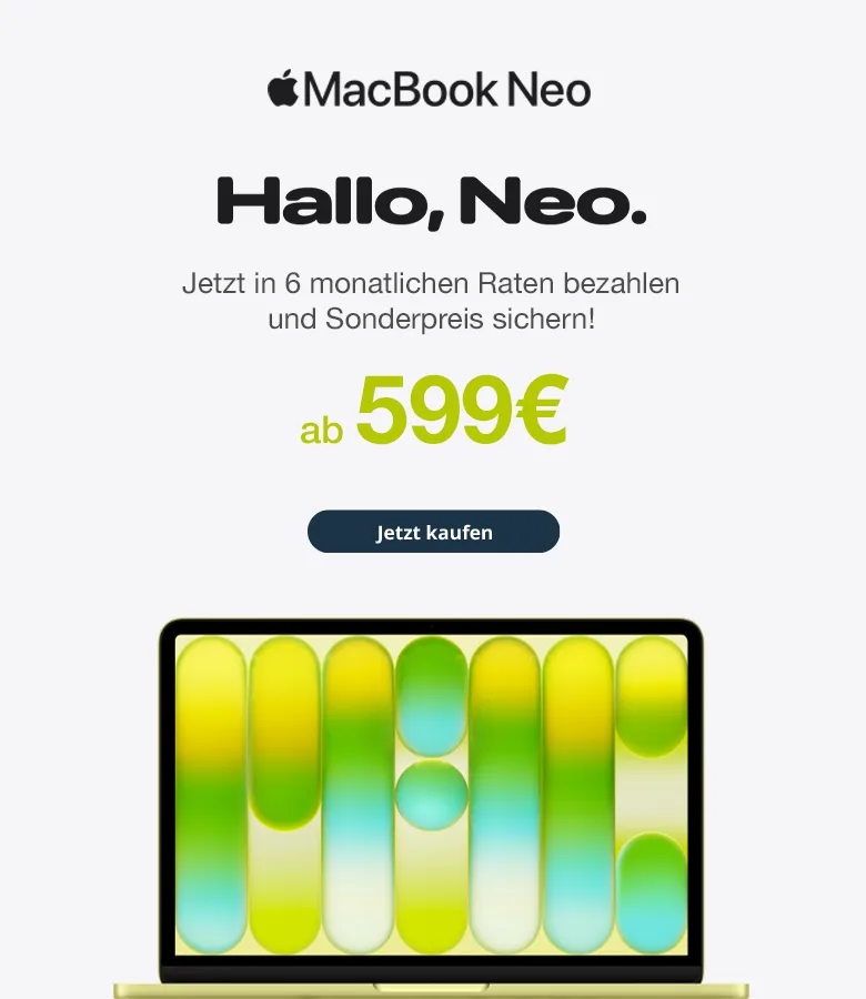 MacBook Neo ab 599€